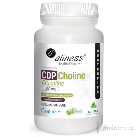 CDP Choline 250mg 60 kaps. Aliness