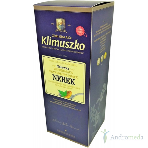 Nalewka na Nerki i prostatę 200ml ojca Klimuszko