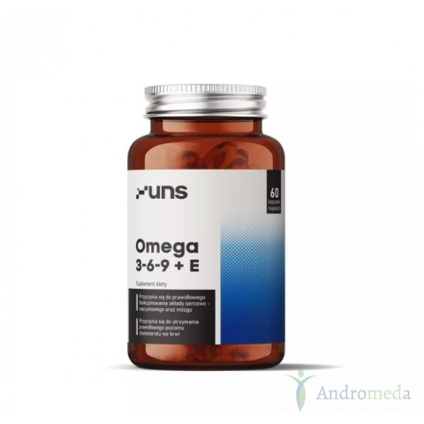 Omega 3-6-9 + E 60 kaps. UNS