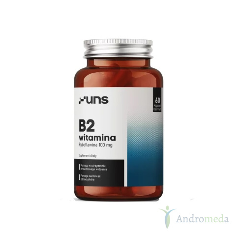 Witamina B2 100mg 60 kaps. UNS