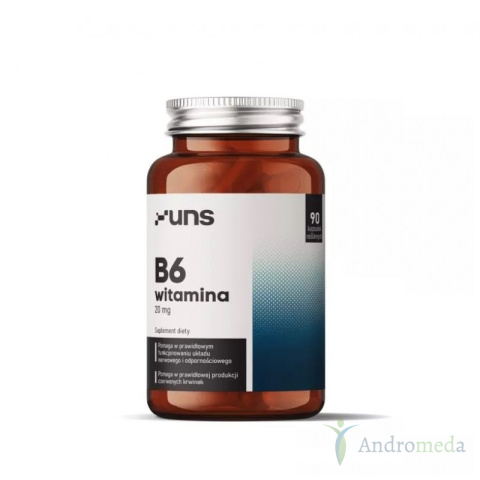 Witamina B6 20mg 90 kaps. UNS