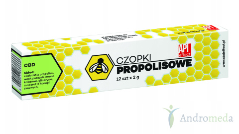 Czopki Propolisowe 12szt X 2g cbd Api Effect