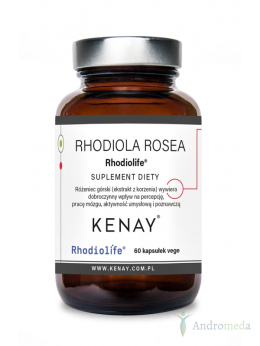 Różeniec górski/Rhodiola rosea/Rhodiolife 60 kapsułek Kenay