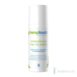 Hemptouch krem pielęgnacyjny do twarzy z CBD i hydrolatem z konopi 50 ml