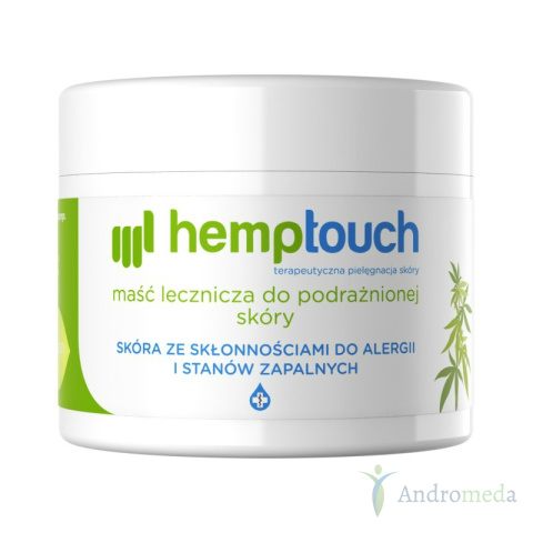 Hemptouch maść lecznicza z aktywnym CBD i olejem z konopi do podrażnionej skóry 50 ml