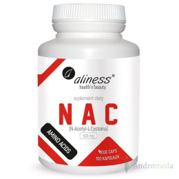 NAC 190MG (1/2 tab) 100 TAB. ALINESS N-ACETYL-L-CYSTEINA