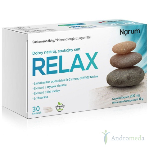 Narum Relax 200mg 30 kaps