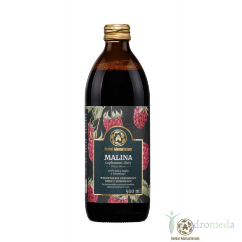 Naturalny sok z malin 500ml