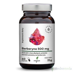 Aura Herbals Brberyna 500mg 60 kapsułek