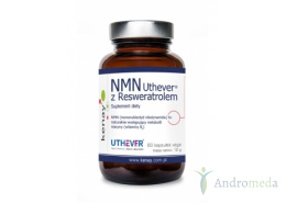 NMN Uthever® z Resweratrolem 60 kapsułek Kenay