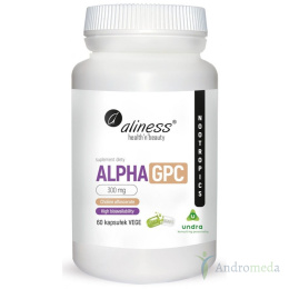 Alpha-GPC 300mg 60 kapsułek Aliness