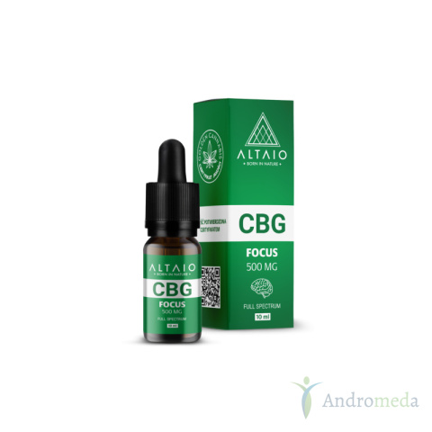 Olejek konopny CBG 5% 10ml 500mg Altaio