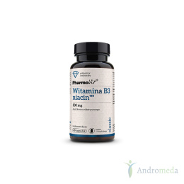 Witamina B3 Niacin 500mg 60 kapsułek amid kwasu nikotynowego Pharmovit